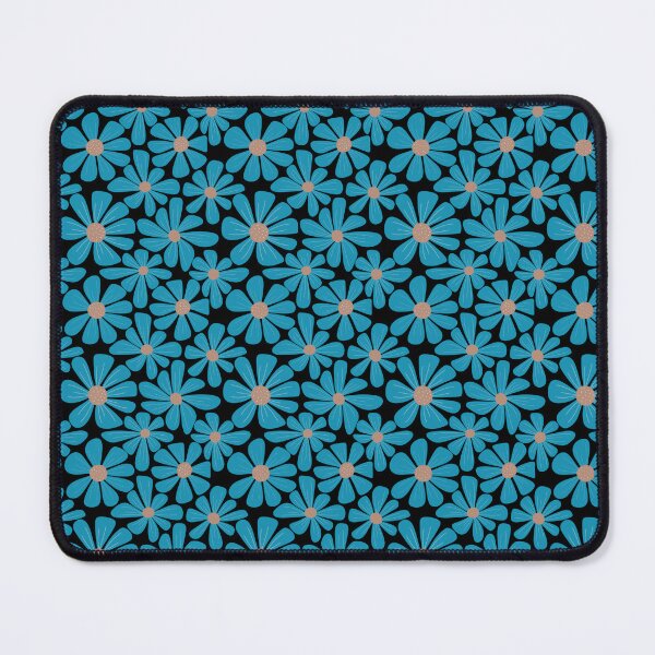 Item preview, Retro Blue Daisy Floral Seamless Pattern Design designed and sold by Onulodesign.