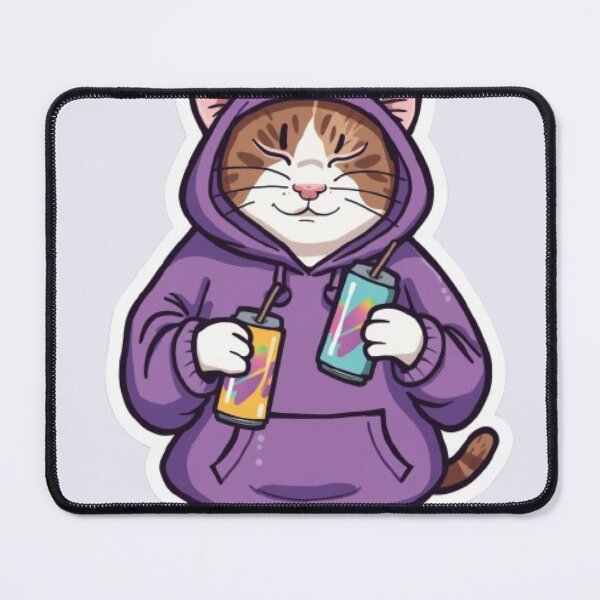 Item preview, No Sleep Just Gaming Cat Sticker designed and sold by Stylestickers55.