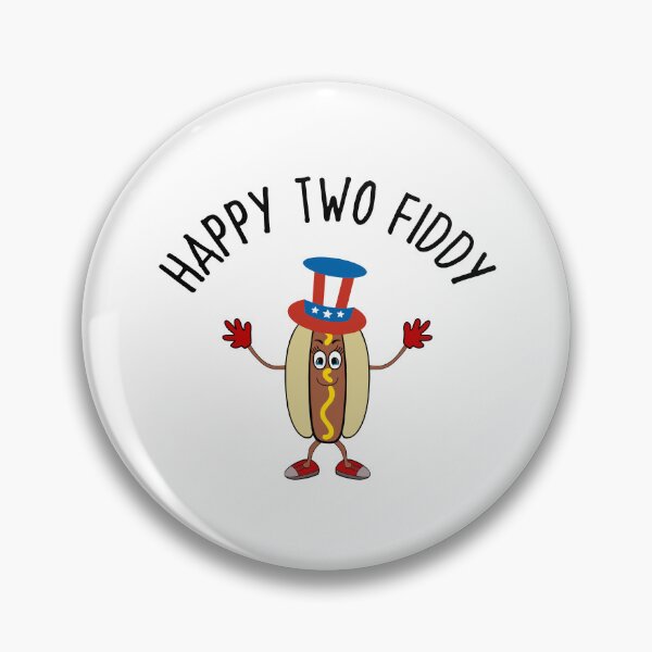 Item preview, Happy Two Fiddy Hotdog designed and sold by Sartoris Art.