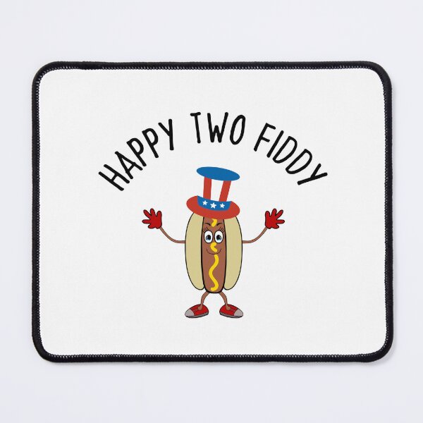 Item preview, Happy Two Fiddy Hotdog designed and sold by Sartoris Art.