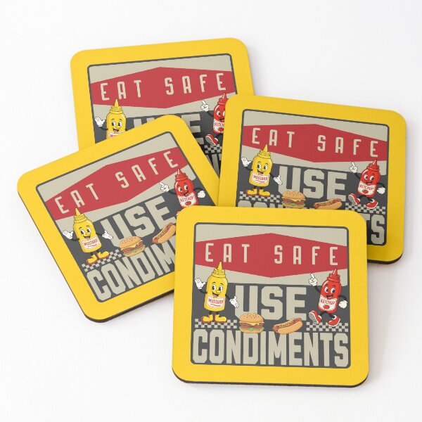 Item preview, Funny Condiment Characters Food Humor designed and sold by TheSnarkyShark.