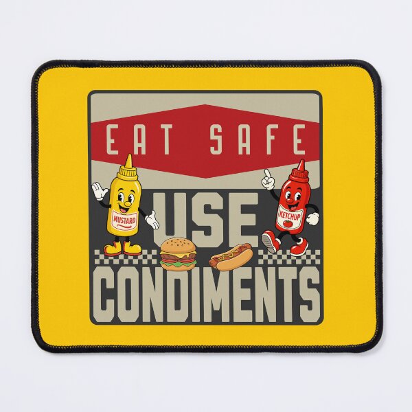 Item preview, Funny Condiment Characters Food Humor designed and sold by TheSnarkyShark.