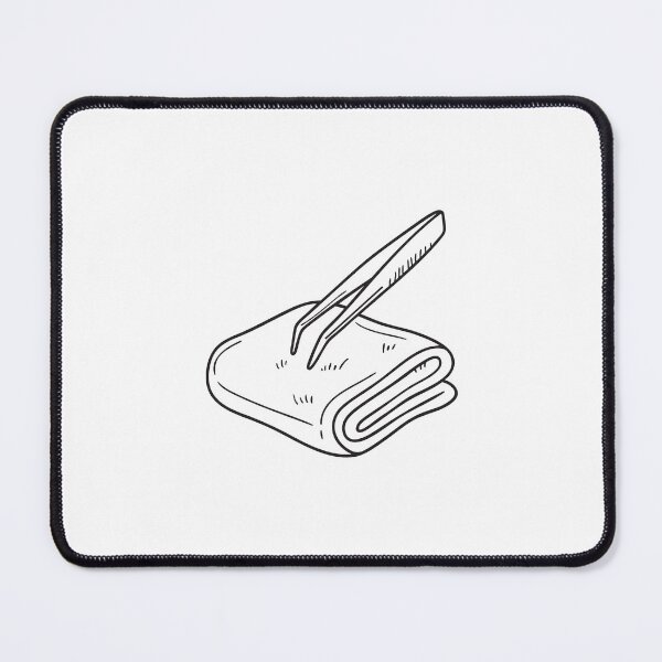 Item preview, Tweezers Resting on Folded Towel designed and sold by rasagamastore.