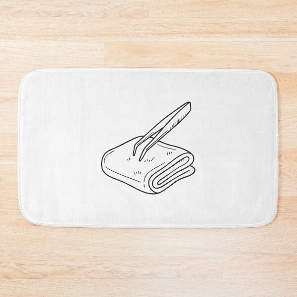 Item preview, Tweezers Resting on Folded Towel designed and sold by rasagamastore.