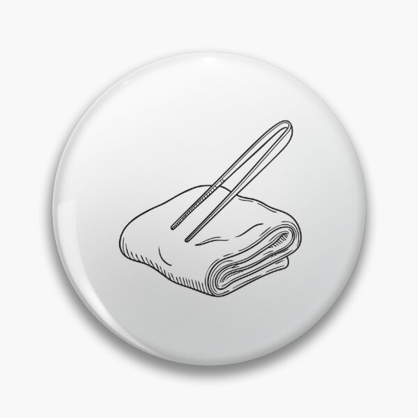 Item preview, Tweezers Lying on Small Towel designed and sold by rasagamastore.