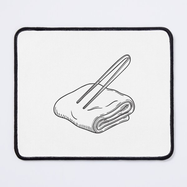 Item preview, Tweezers Lying on Small Towel designed and sold by rasagamastore.