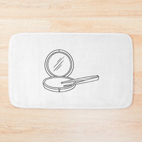 Item preview, Tweezers Beside Beauty Mirror designed and sold by rasagamastore.