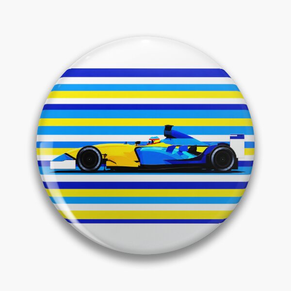 Item preview, Fernando Alonso 2003 Renault F1 Car designed and sold by PitWallArt.