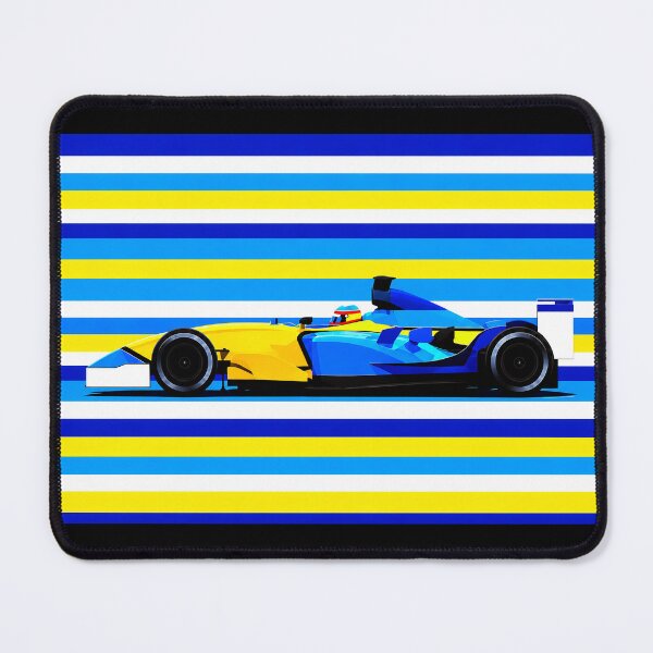 Item preview, Fernando Alonso 2003 Renault F1 Car designed and sold by PitWallArt.