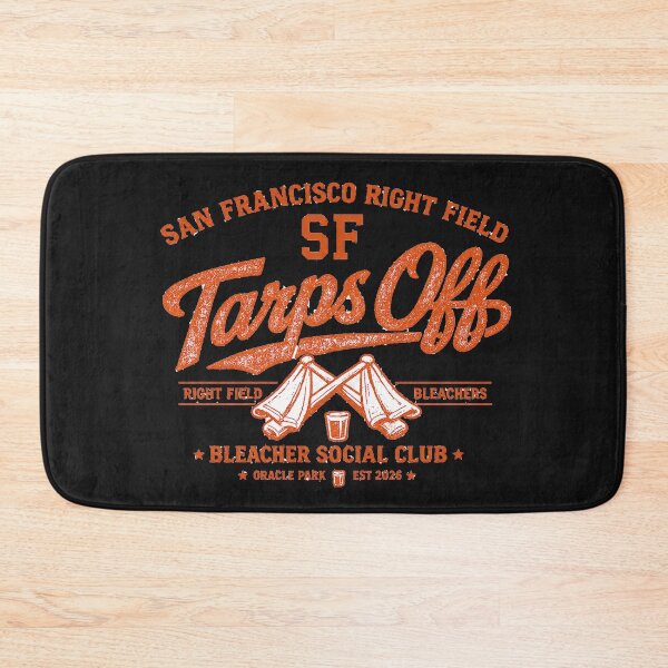 Item preview, Tarps Off Bleacher Social Club, San Francisco Right Field Baseball Fan Shirt designed and sold by GhostDawgs.