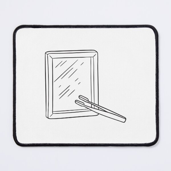 Item preview, Tweezers Beside Mirror Frame designed and sold by rasagamastore.
