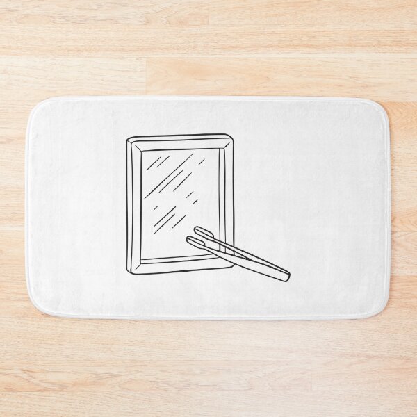 Item preview, Tweezers Beside Mirror Frame designed and sold by rasagamastore.
