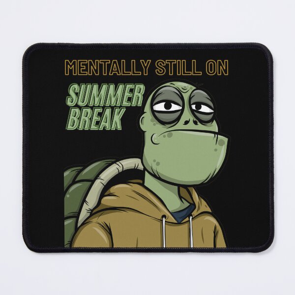 Item preview, Funny Turtle T-Shirt Student Teacher Summer Break Joke Back to School Gift for Tired Coworker designed and sold by E20STUDIO.