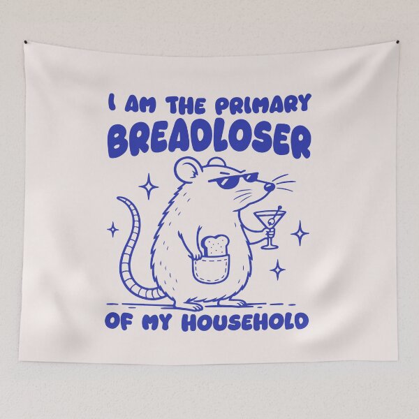 Item preview, Primary Breadloser Funny Self Deprecating Sarcastic Financial Humor designed and sold by mari-kayden.