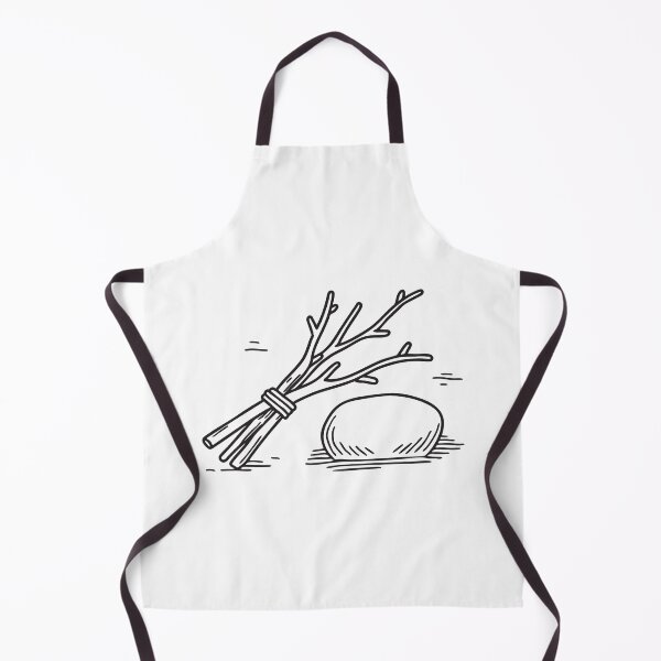 Item preview, Twigs Lying Near Small Rock designed and sold by rasagamastore.