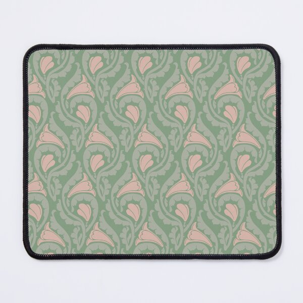 Item preview, Nouveau Abstract Floral - 829f81 designed and sold by knitetgantt.
