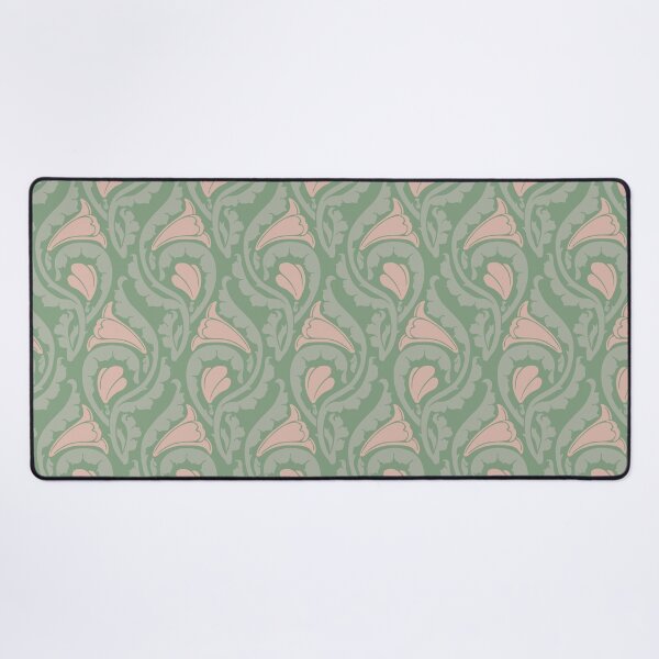 Item preview, Nouveau Abstract Floral - 829f81 designed and sold by knitetgantt.