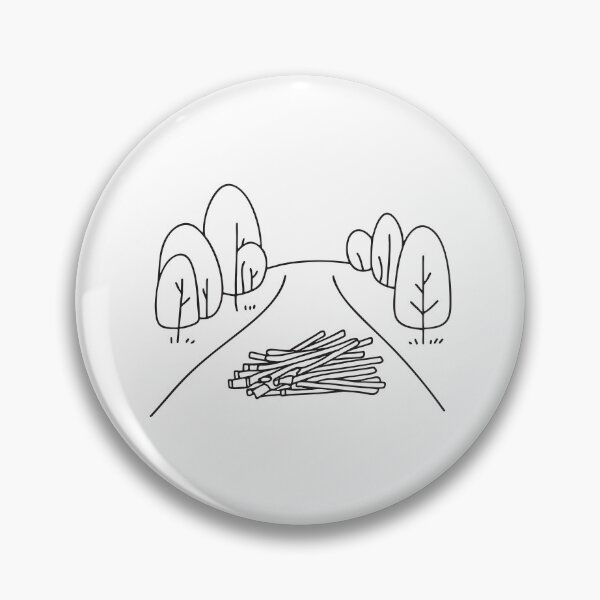 Item preview, Twigs Lying on Garden Path designed and sold by rasagamastore.