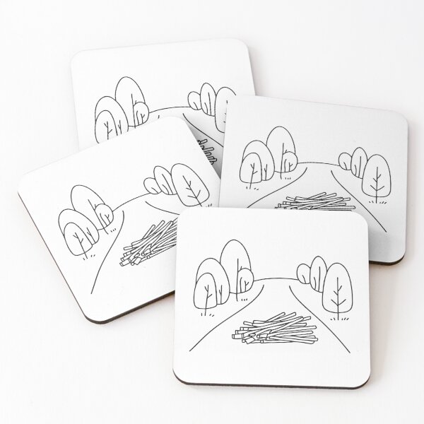 Item preview, Twigs Lying on Garden Path designed and sold by rasagamastore.