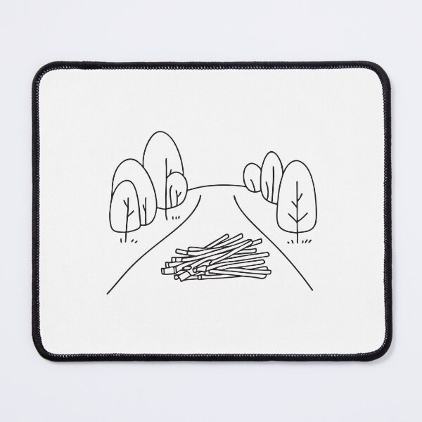 Item preview, Twigs Lying on Garden Path designed and sold by rasagamastore.