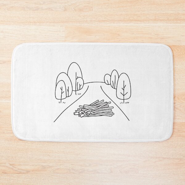 Item preview, Twigs Lying on Garden Path designed and sold by rasagamastore.