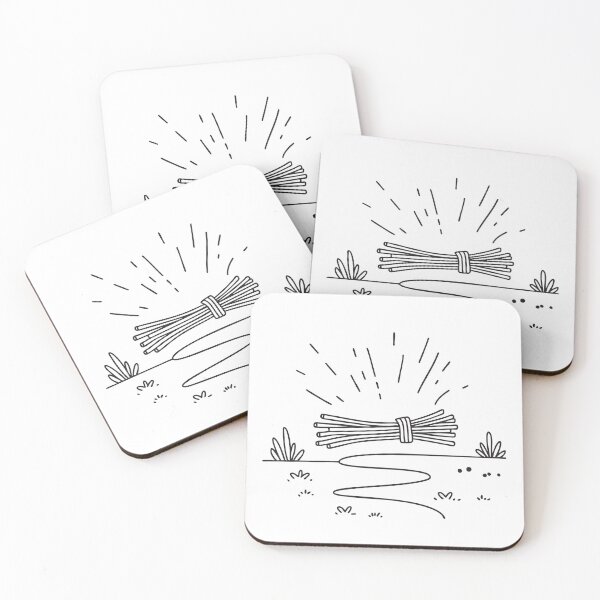 Item preview, Twigs Scattered Across Garden Path designed and sold by rasagamastore.