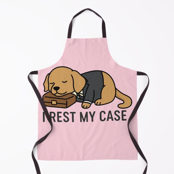 Item preview, I Rest My Case Funny Lawyer Dog | Attorney Gift Courtroom Humor designed and sold by ronakris009.