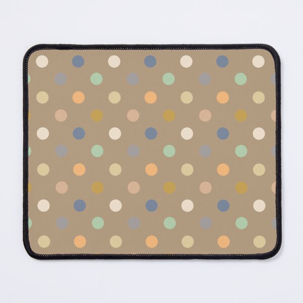 Item preview, Tan Summer Wheat Polka Dots designed and sold by PatternTitan.