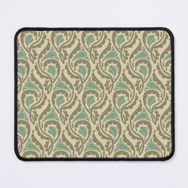 Item preview, Nouveau Abstract Floral - e0d3b4 designed and sold by knitetgantt.