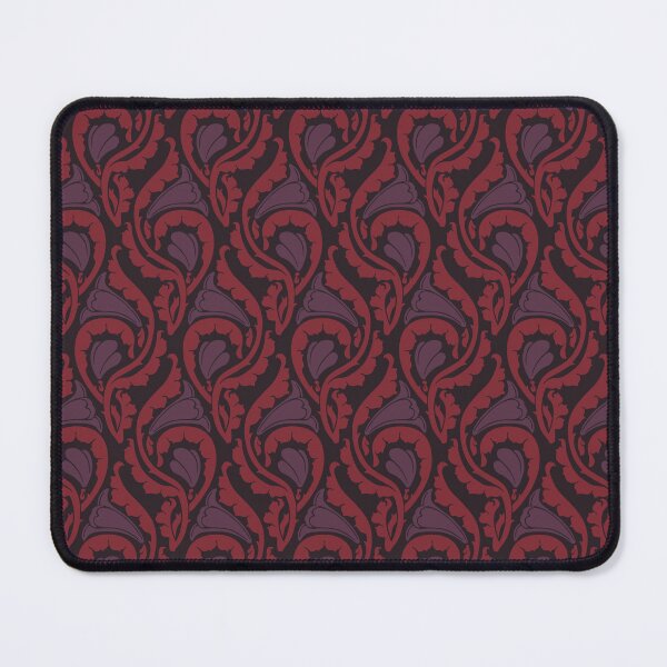 Item preview, Nouveau Abstract Floral - 2a1e25 designed and sold by knitetgantt.