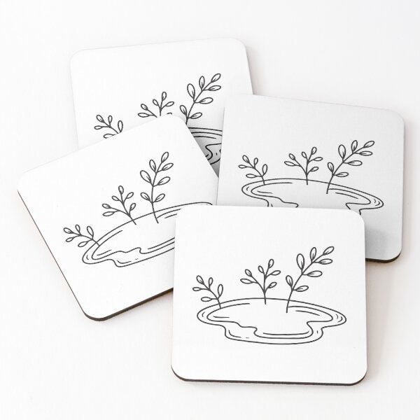Item preview, Twigs Near Water Puddle designed and sold by rasagamastore.