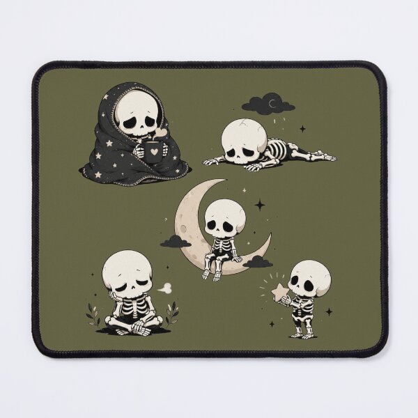 Item preview, Cute Skeleton Mood Collection designed and sold by MoodSupplyStudio.