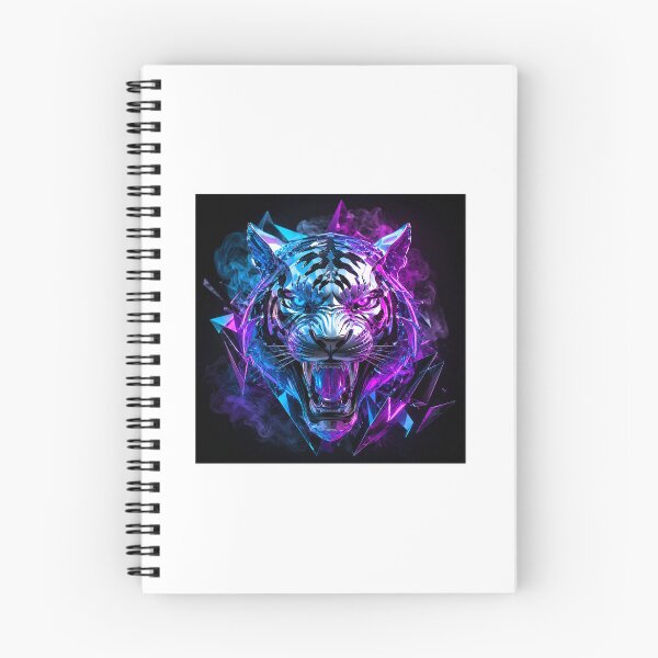 Item preview, Neon Tiger Fury in Shattered Chaos designed and sold by TrackHead.