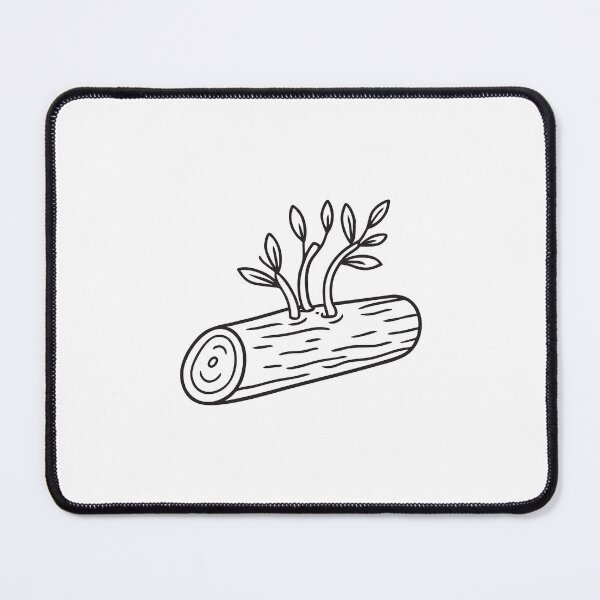 Item preview, Twigs Lying Across Log designed and sold by rasagamastore.