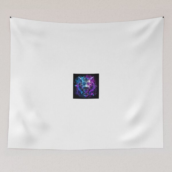 Item preview, Neon Tiger Fury in Shattered Chaos designed and sold by TrackHead.