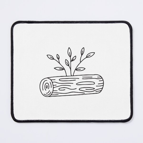 Item preview, Twigs Resting on Top of Log designed and sold by rasagamastore.