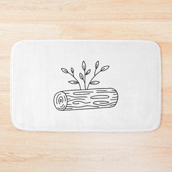 Item preview, Twigs Resting on Top of Log designed and sold by rasagamastore.