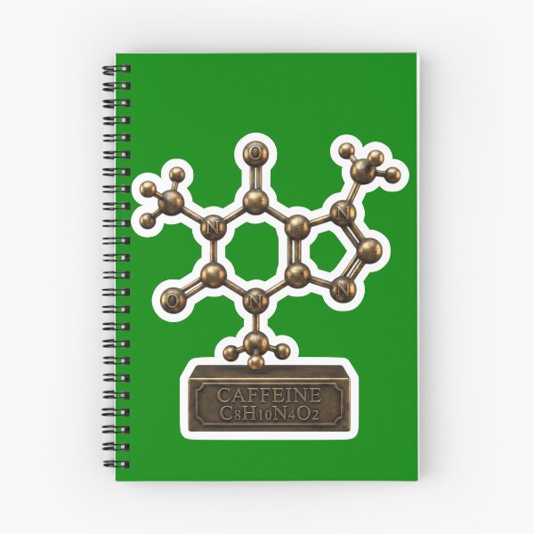Item preview, Caffeine Molecule Gold Bronze designed and sold by FASAventuras.
