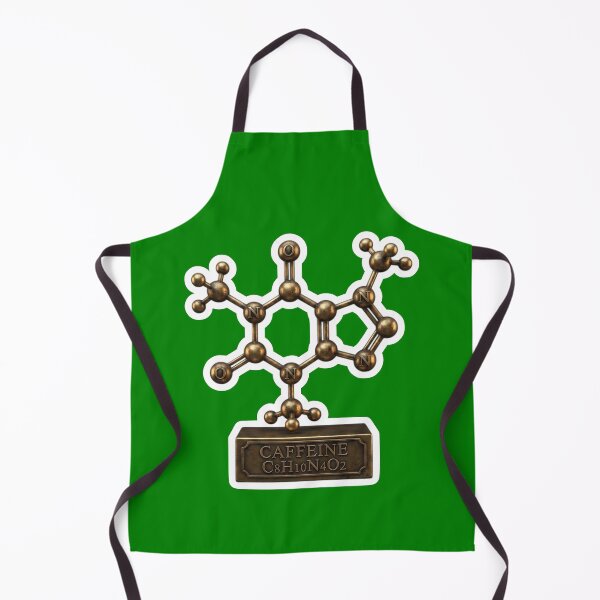 Item preview, Caffeine Molecule Gold Bronze designed and sold by FASAventuras.