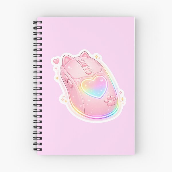 Item preview, Cute Pink Gamer Mouse  designed and sold by Christiana-Art.