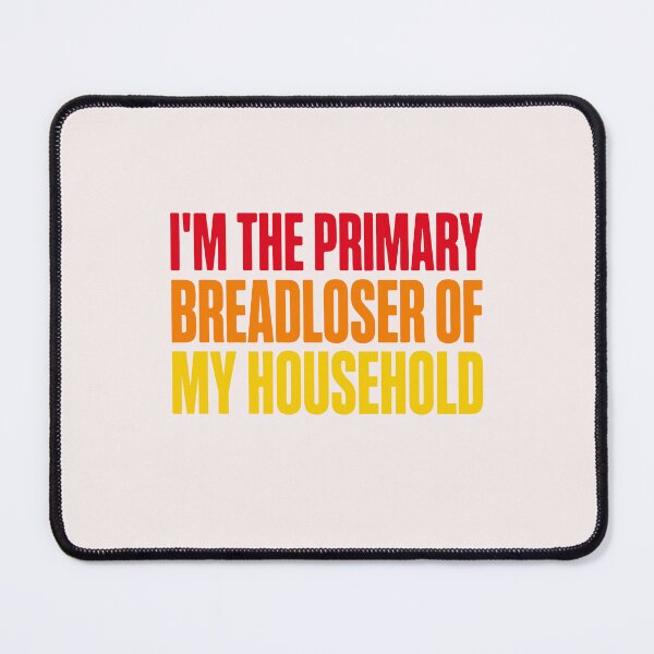 Item preview, Primary Breadloser Retro 70s Typography Sarcastic Financial Humor designed and sold by mari-kayden.