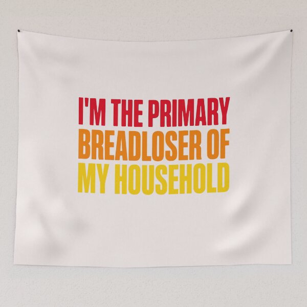 Item preview, Primary Breadloser Retro 70s Typography Sarcastic Financial Humor designed and sold by mari-kayden.