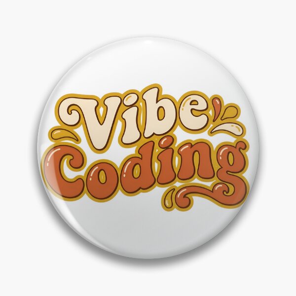 Item preview, Groovy Vintage Vibe Coding AI Software Engineer Sticker designed and sold by TechBro67.