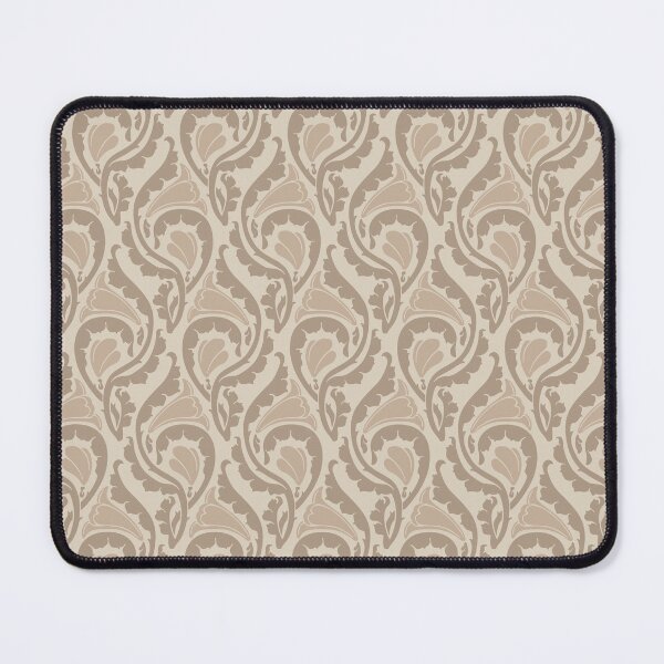 Item preview, Nouveau Abstract Floral - ded2c0 designed and sold by knitetgantt.