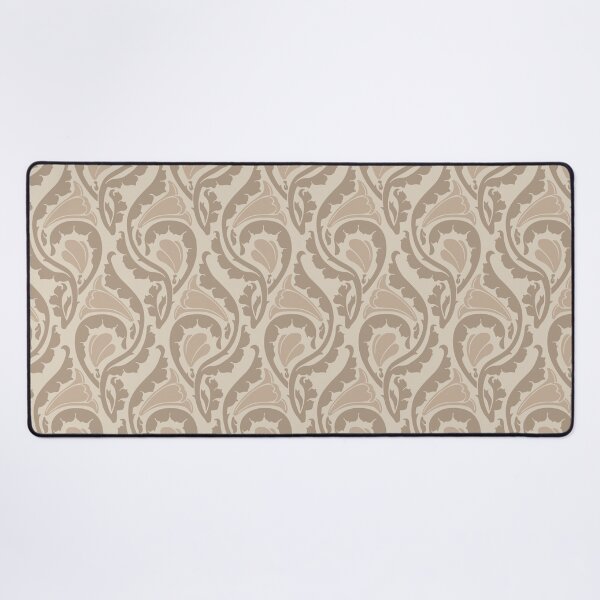 Item preview, Nouveau Abstract Floral - ded2c0 designed and sold by knitetgantt.