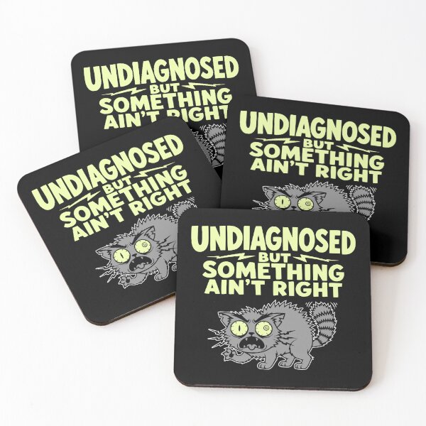 Item preview, Undiagnosed But Something Ain't Right T Shirt, Funny designed and sold by Colorfulman.