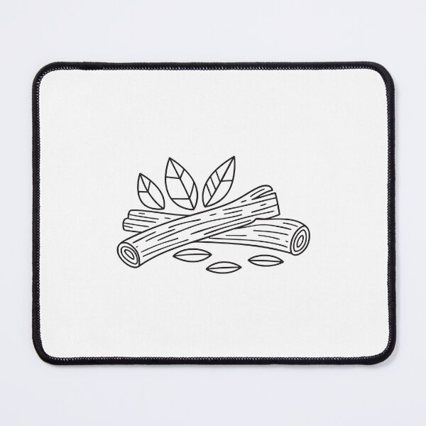 Item preview, Twigs Over Autumn Leaf Pile designed and sold by rasagamastore.