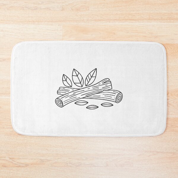 Item preview, Twigs Over Autumn Leaf Pile designed and sold by rasagamastore.