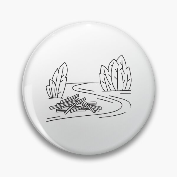 Item preview, Scattered Twigs on Garden Path designed and sold by rasagamastore.