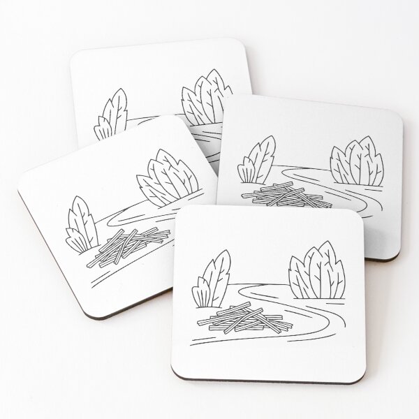 Item preview, Scattered Twigs on Garden Path designed and sold by rasagamastore.